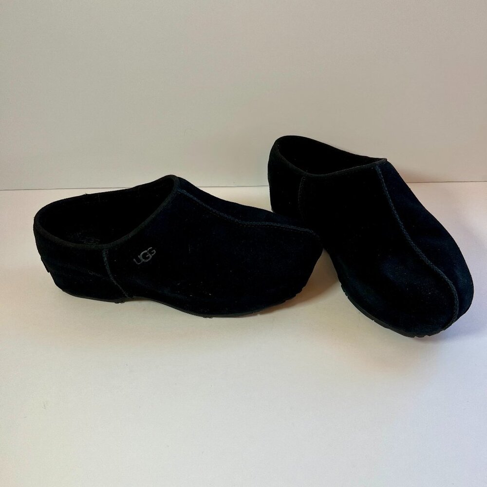 Ugg Black Cottage Clogs, Sz 8